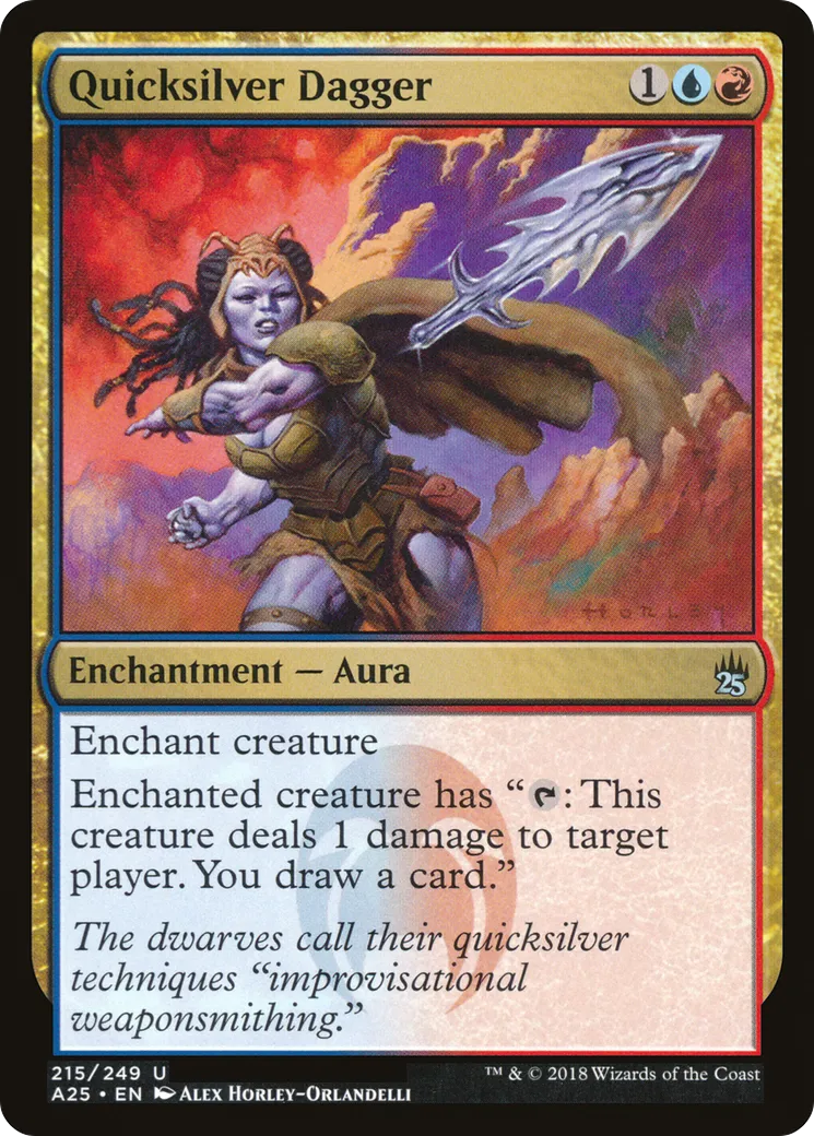 Dague de vif-argent — Masters 25 — Magic: The Gathering