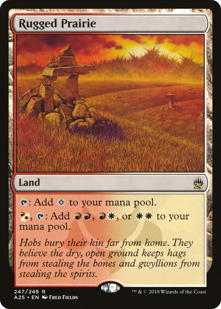 Prairie rocailleuse — Masters 25 — Magic: The Gathering