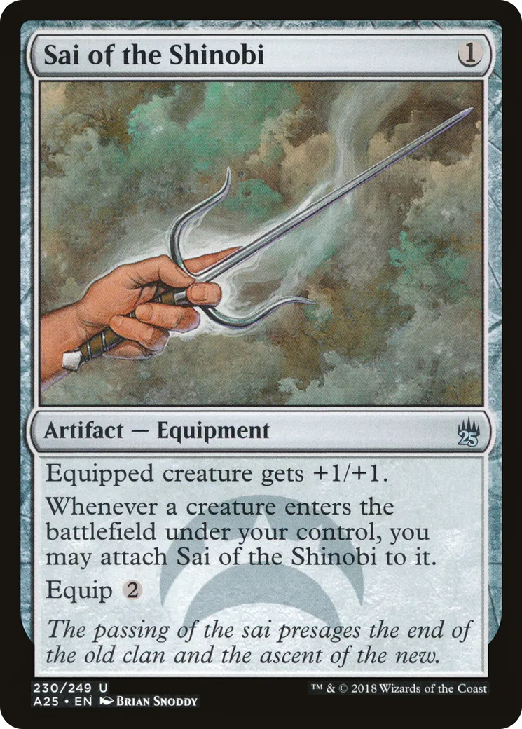 Sai du shinobi — Masters 25 — Magic: The Gathering