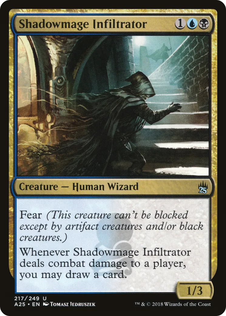 Infiltrateur ombremage — Masters 25 — Magic: The Gathering