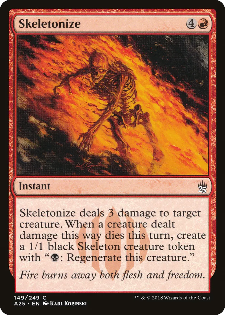 Squelettification — Masters 25 — Magic: The Gathering