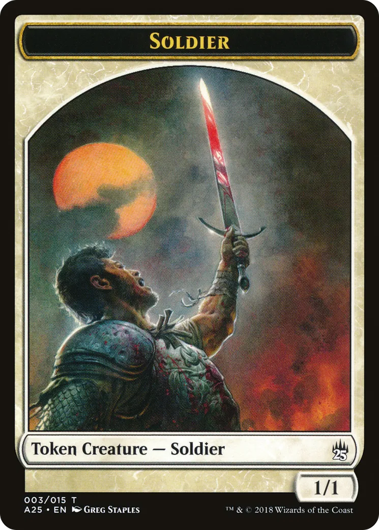 Soldier — Masters 25 — Magic: The Gathering