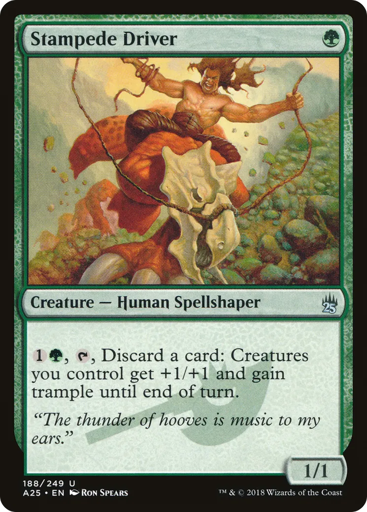Conducteur de la ruée — Masters 25 — Magic: The Gathering