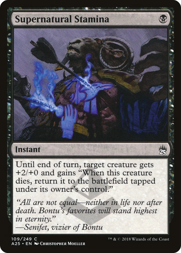 Vigueur surnaturelle — Masters 25 — Magic: The Gathering