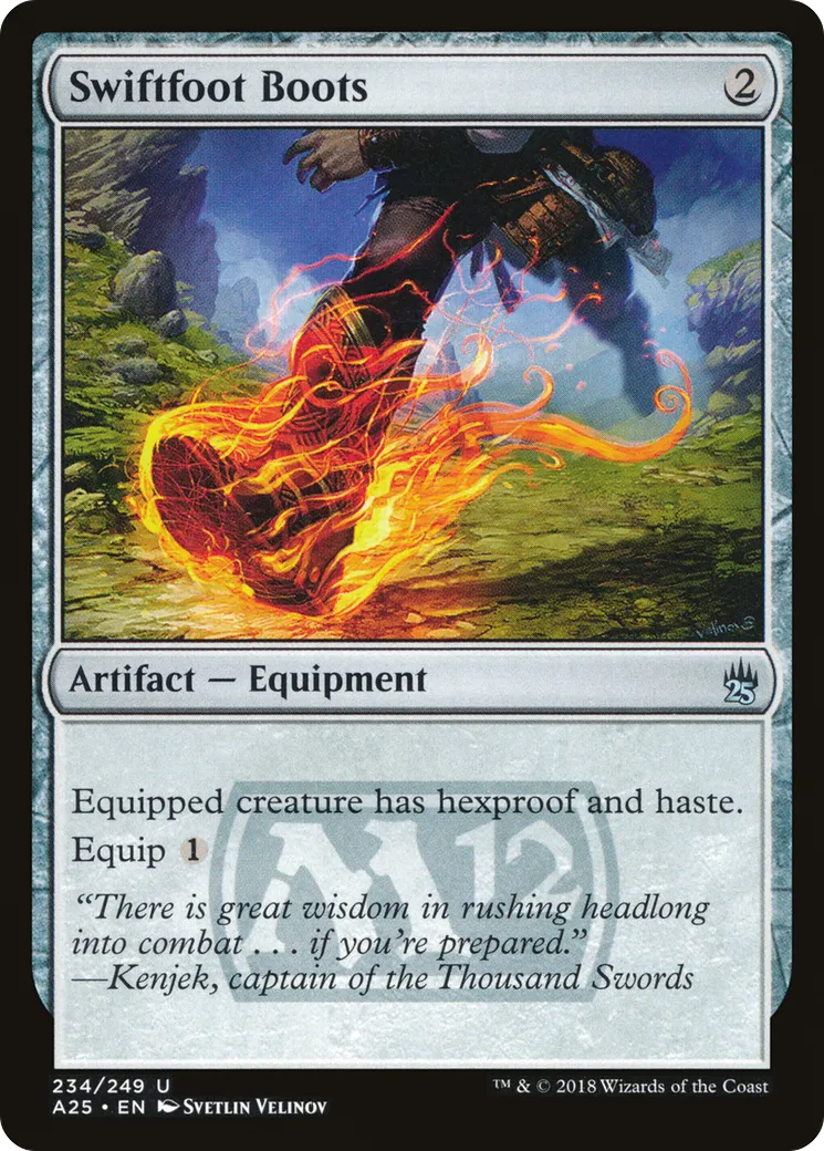Bottes de piedagile — Masters 25 — Magic: The Gathering