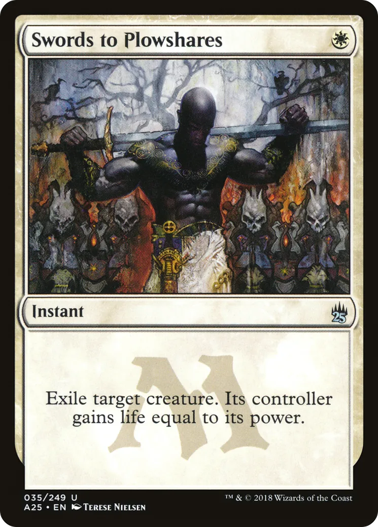 Swords to Plowshares — Masters 25 — Magic: The Gathering