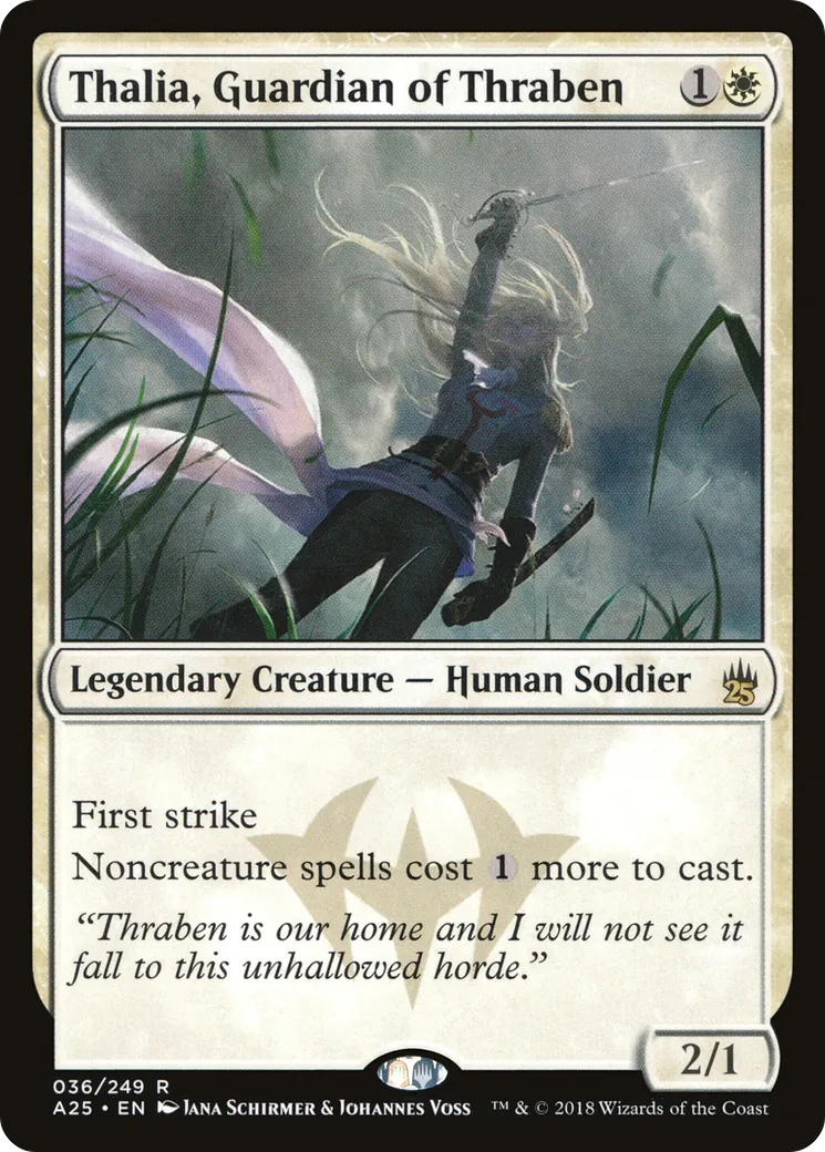 Thalia, vigile de Thraben — Masters 25 — Magic: The Gathering