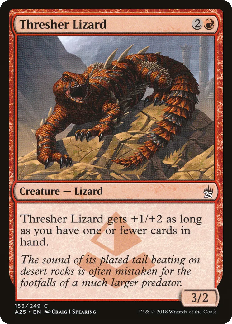 Lézard batteur — Masters 25 — Magic: The Gathering