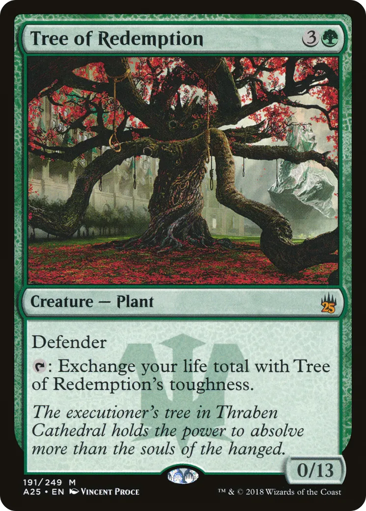 Arbre de la rédemption — Masters 25 — Magic: The Gathering