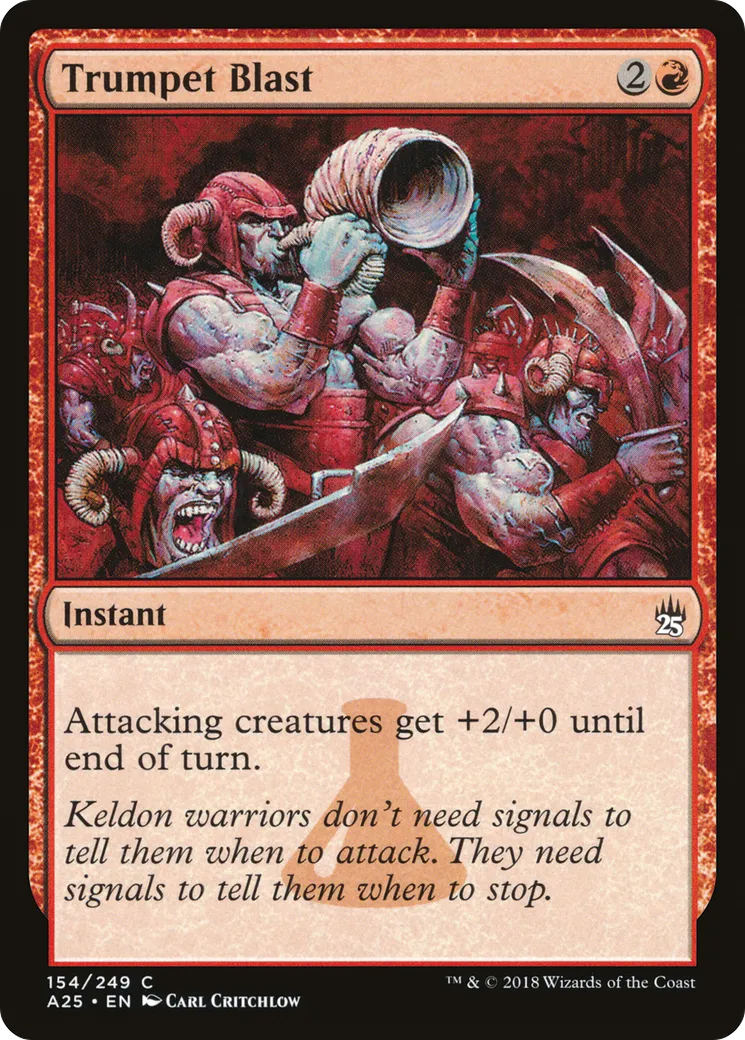 Sonnerie de trompe — Masters 25 — Magic: The Gathering