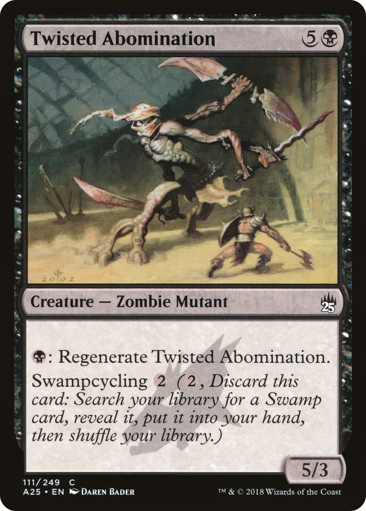 Abomination perverse — Masters 25 — Magic: The Gathering