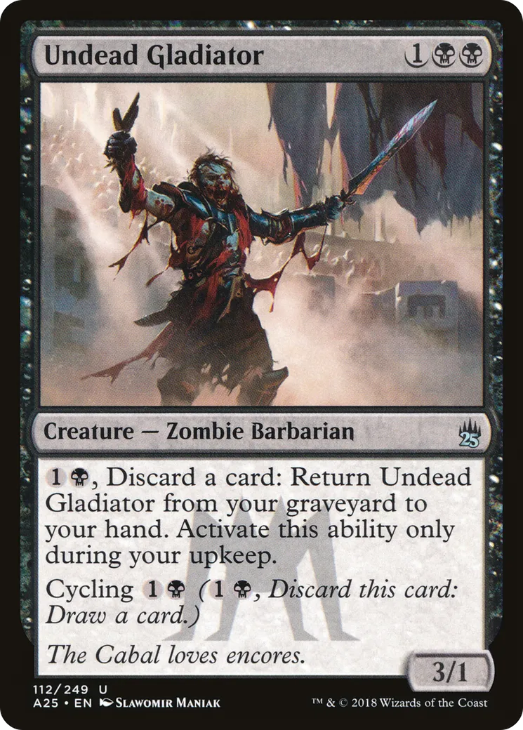 Gladiateur mort-vivant — Masters 25 — Magic: The Gathering