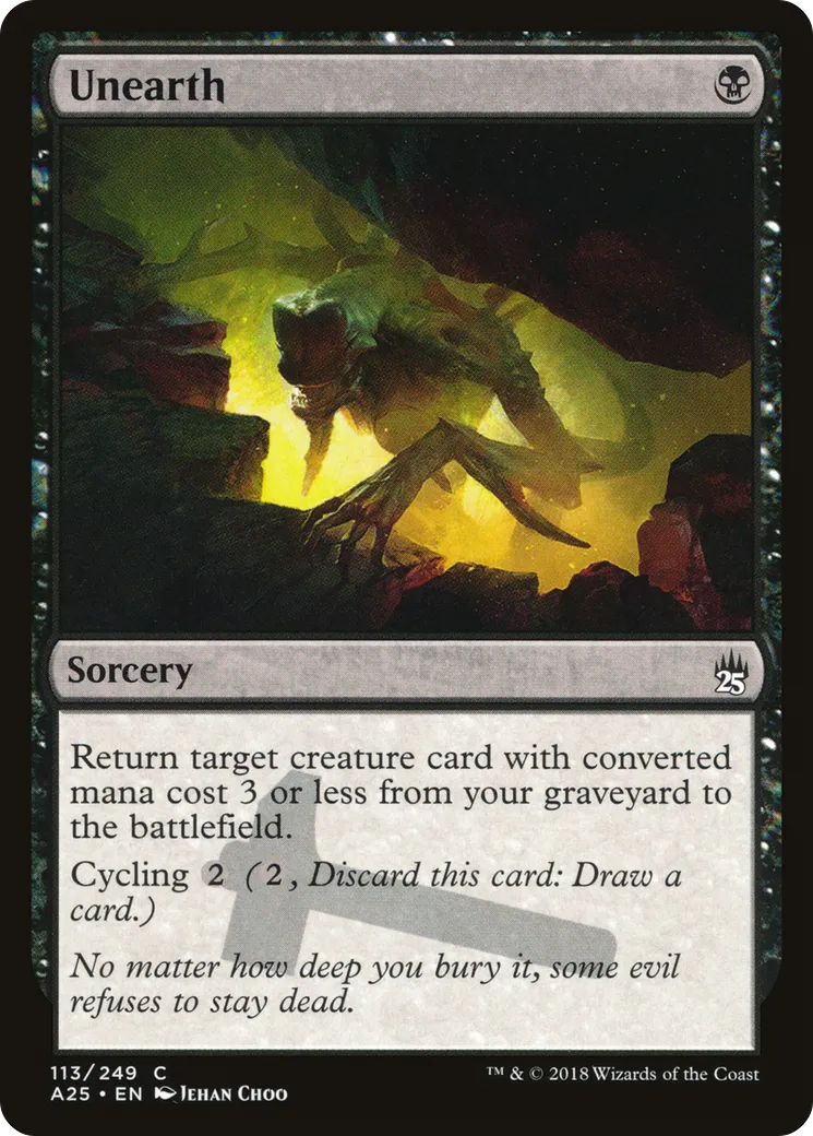 Sortir de terre from Masters 25 - Magic: The Gathering