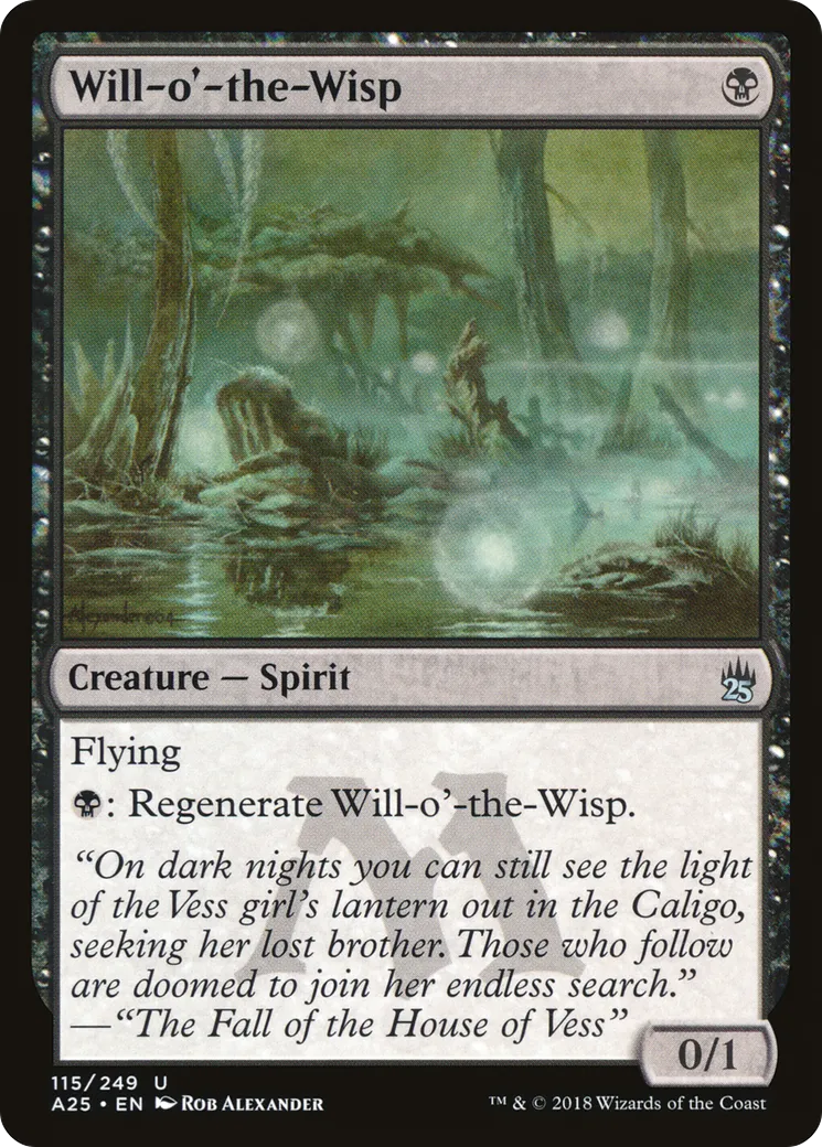 Feu follet — Masters 25 — Magic: The Gathering