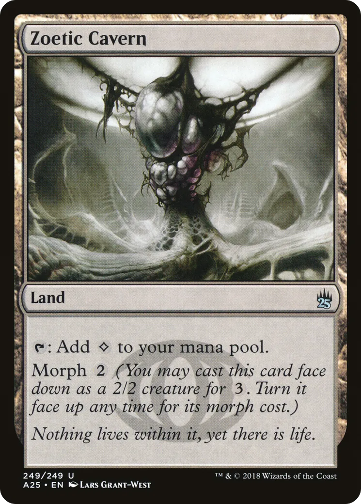Zoetic Cavern — Masters 25 — Magic: The Gathering