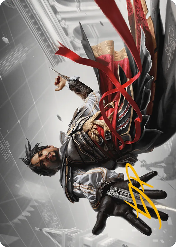 Ezio Auditore da Firenze — Assassin's Creed Art Series — Magic: The Gathering