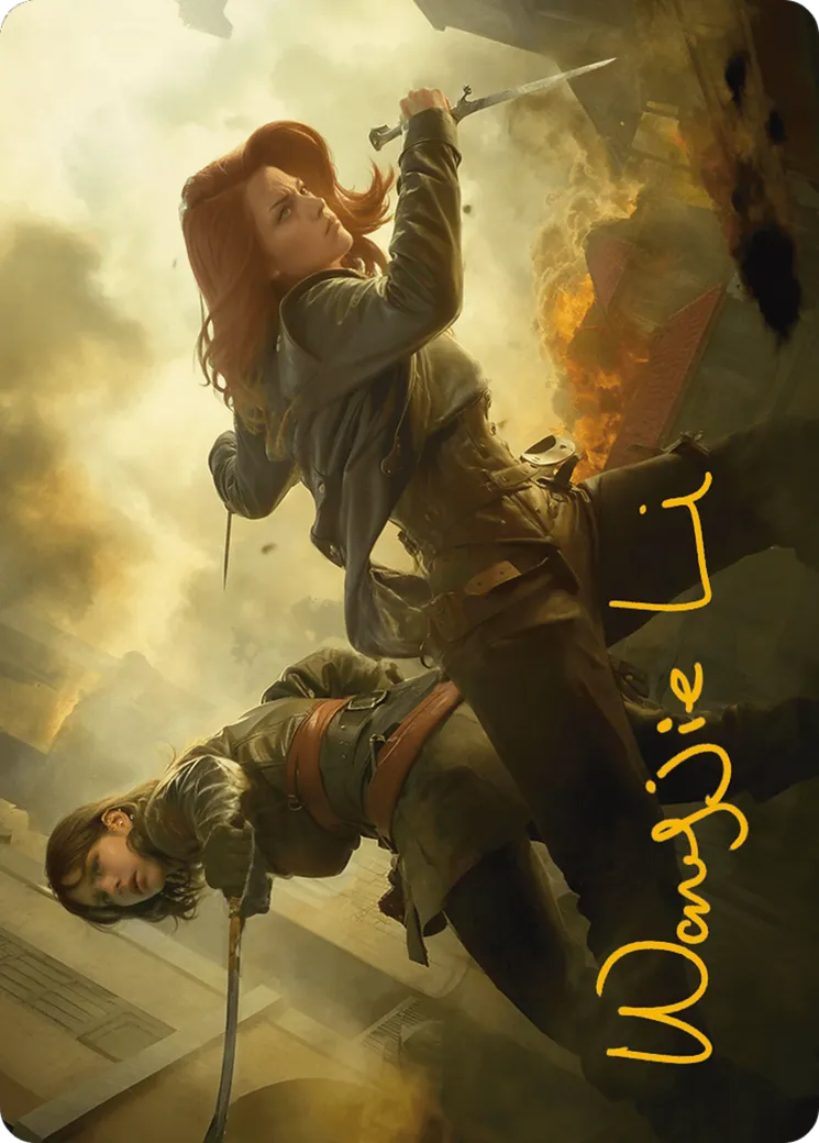 Mary Read and Anne Bonny — Assassin's Creed Art Series — Magic: The Gathering