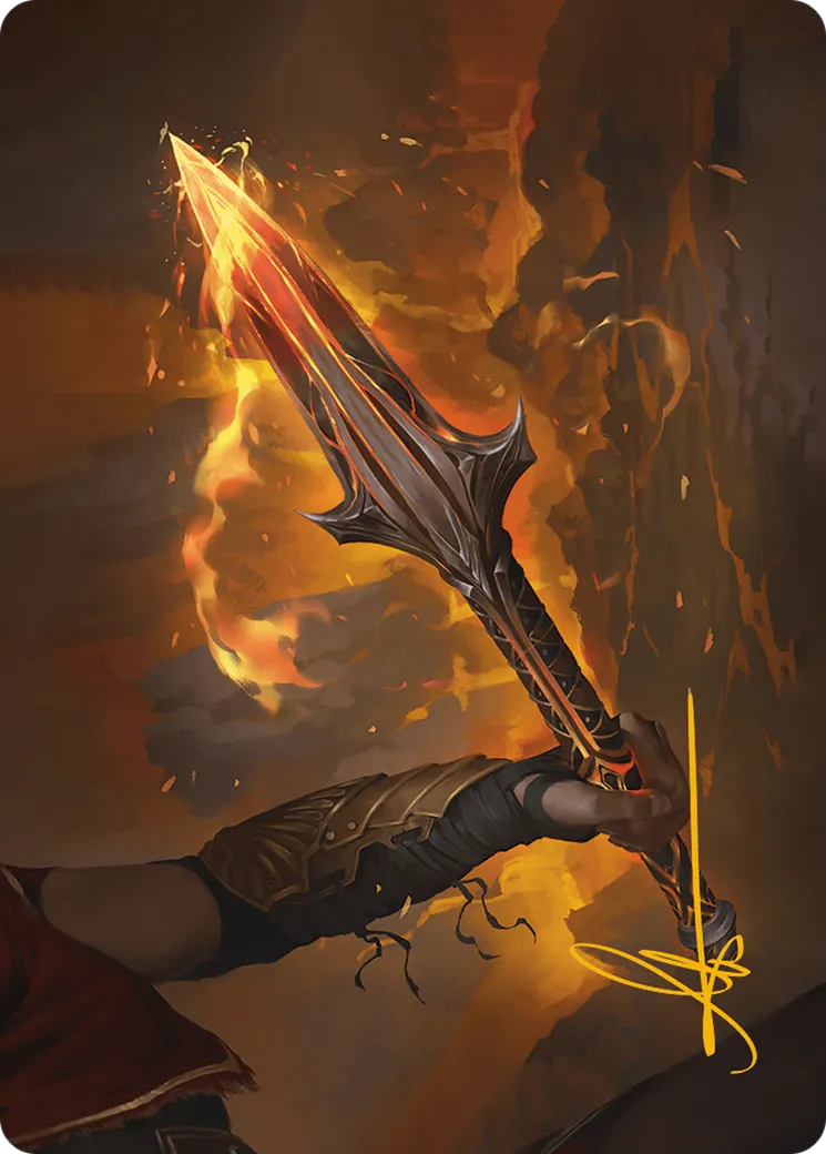 The Spear of Leonidas — Assassin's Creed Art Series — Magic: The Gathering