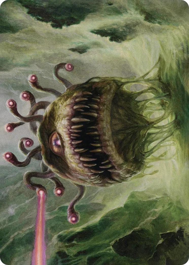 Baleful Beholder // Beholder — Adventures in the Forgotten Realms Art Series — Magic: The Gathering
