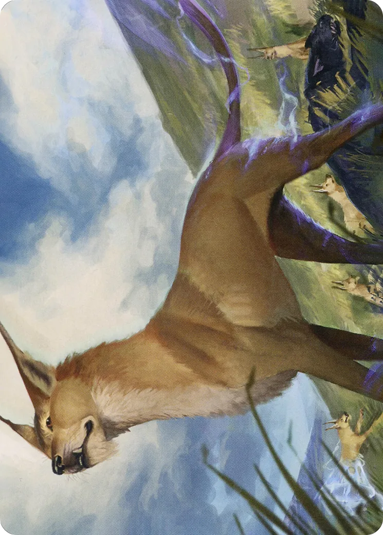 Blink Dog — Adventures in the Forgotten Realms Art Series — Magic: The Gathering