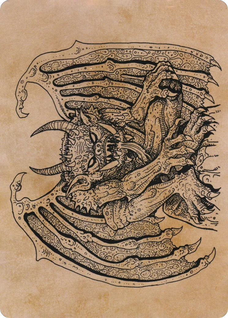 Cloister Gargoyle — Adventures in the Forgotten Realms Art Series — Magic: The Gathering