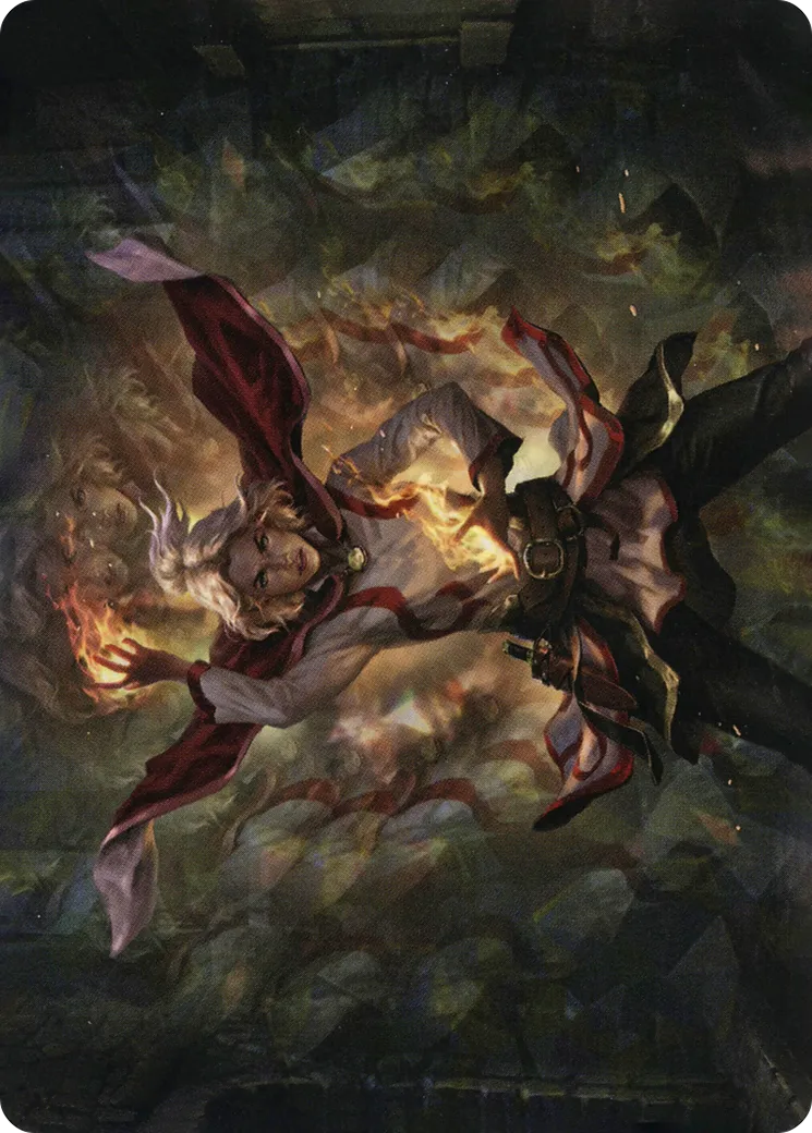 Delina, Wild Mage — Adventures in the Forgotten Realms Art Series — Magic: The Gathering