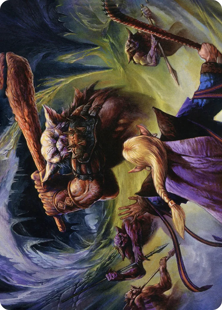 Den of the Bugbear — Adventures in the Forgotten Realms Art Series — Magic: The Gathering