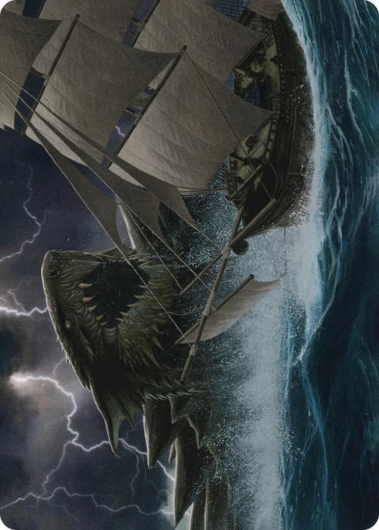 Dragon Turtle — Adventures in the Forgotten Realms Art Series — Magic: The Gathering