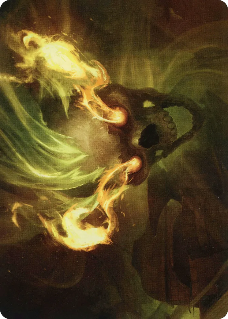 Flameskull — Adventures in the Forgotten Realms Art Series — Magic: The Gathering