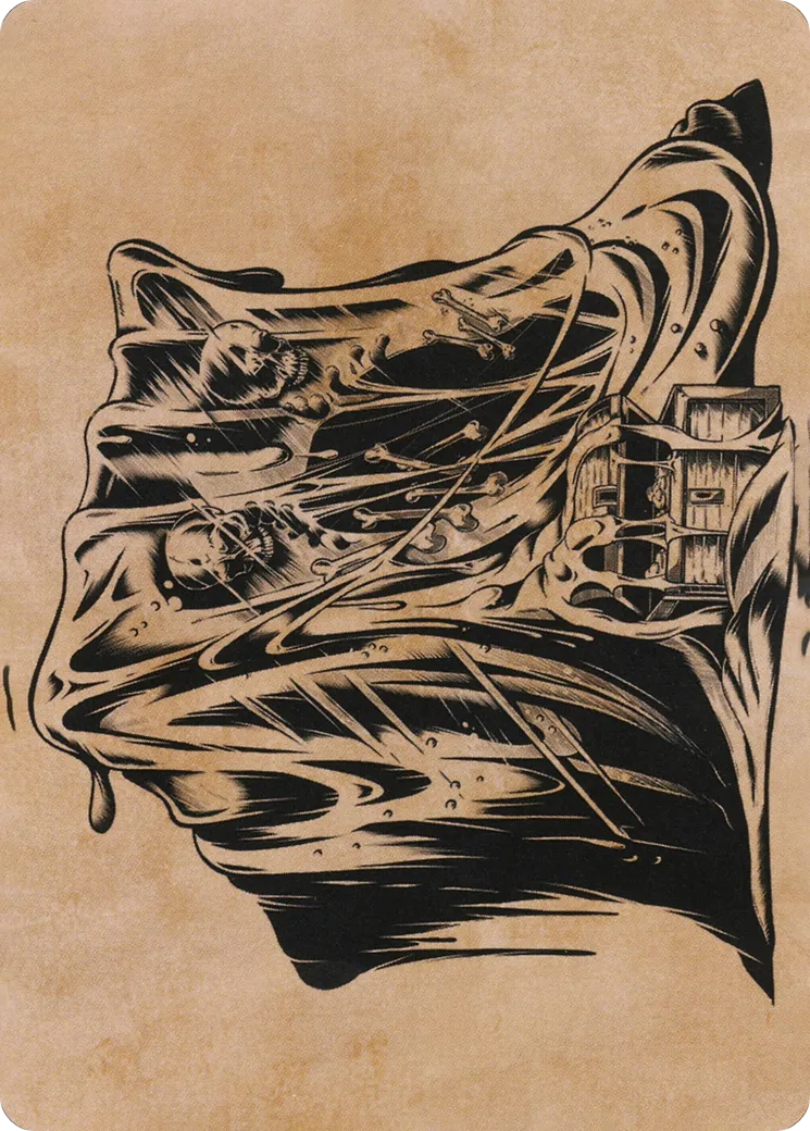 Gelatinous Cube — Adventures in the Forgotten Realms Art Series — Magic: The Gathering