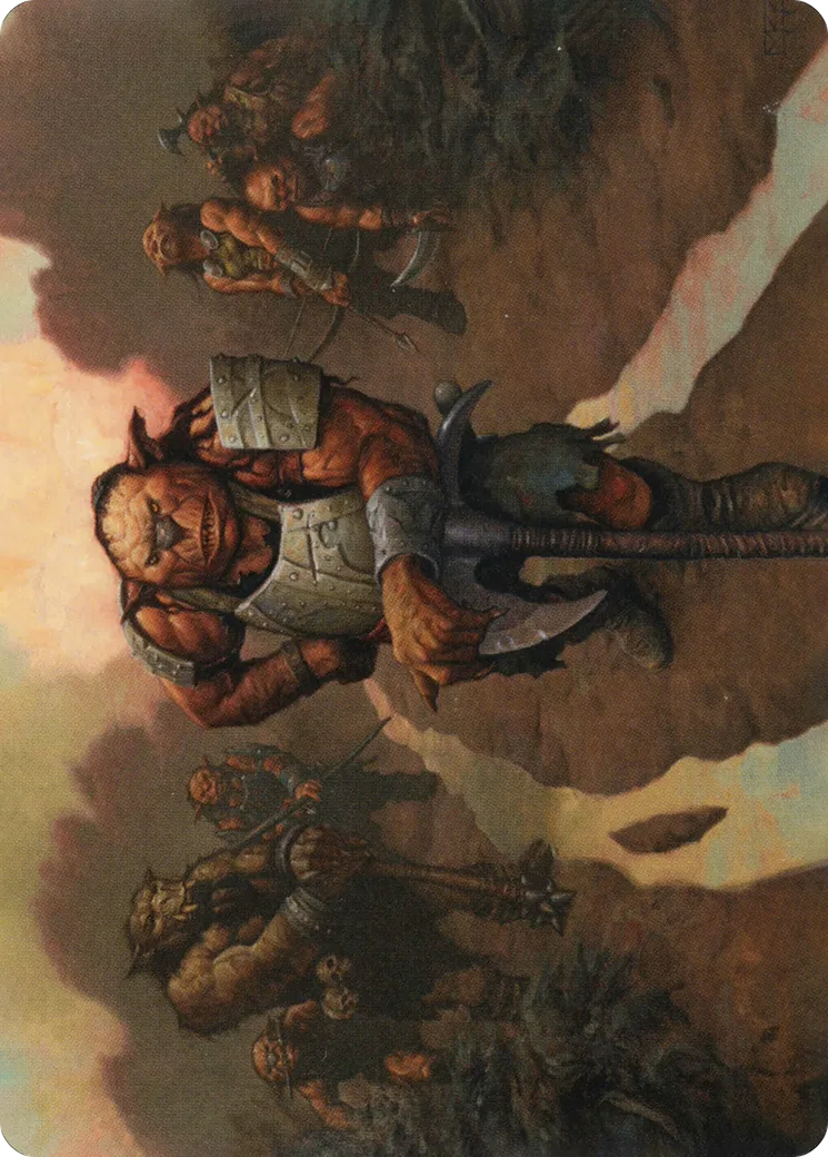 Hobgoblin Bandit Lord // Hobgoblin — Adventures in the Forgotten Realms Art Series — Magic: The Gathering