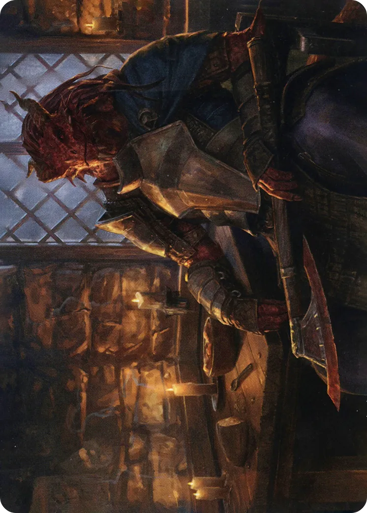 Jaded Sell-Sword — Adventures in the Forgotten Realms Art Series — Magic: The Gathering