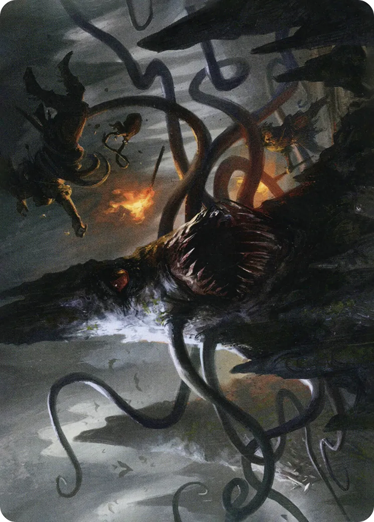 Lurking Roper // Roper — Adventures in the Forgotten Realms Art Series — Magic: The Gathering