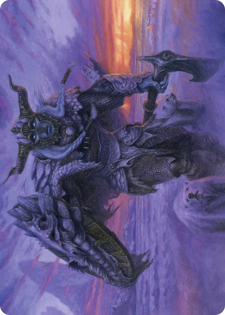 Rimeshield Frost Giant // Frost Giant — Adventures in the Forgotten Realms Art Series — Magic: The Gathering