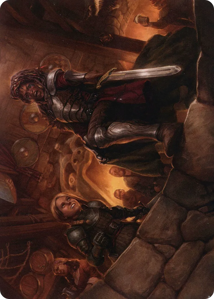 Veteran Dungeoneer — Adventures in the Forgotten Realms Art Series — Magic: The Gathering
