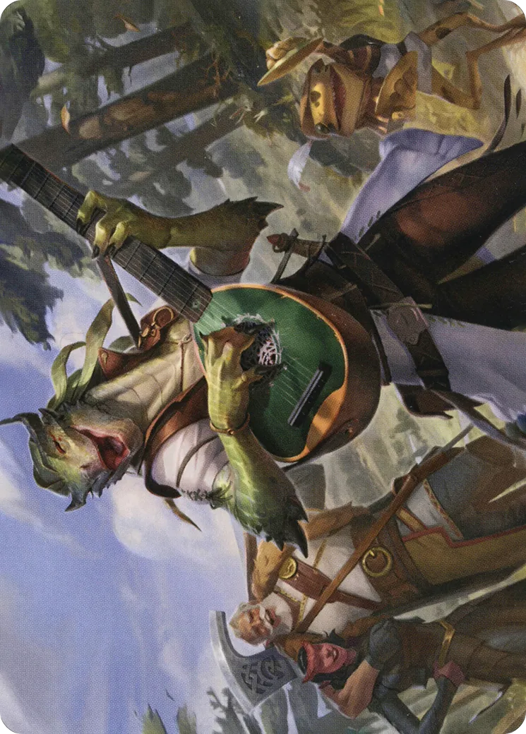 Wandering Troubadour — Adventures in the Forgotten Realms Art Series — Magic: The Gathering