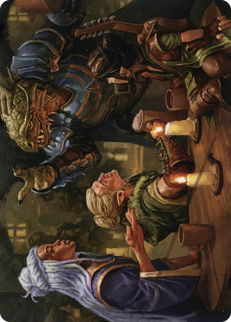 You Meet in a Tavern — Adventures in the Forgotten Realms Art Series — Magic: The Gathering