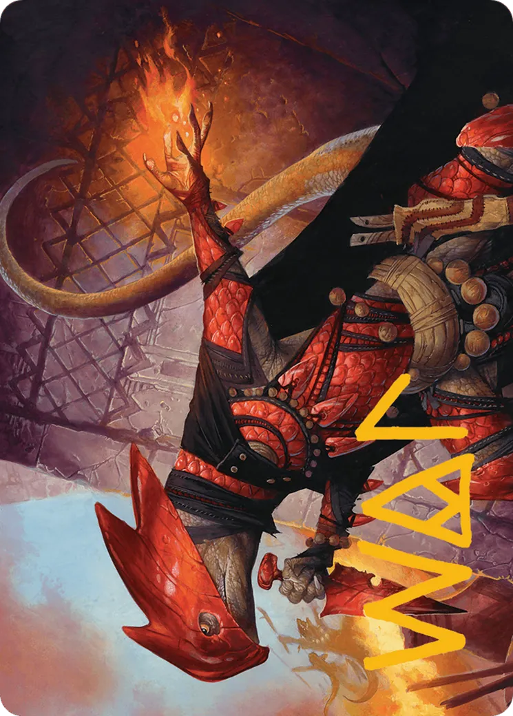 Cindering Cutthroat — Bloomburrow Art Series — Magic: The Gathering