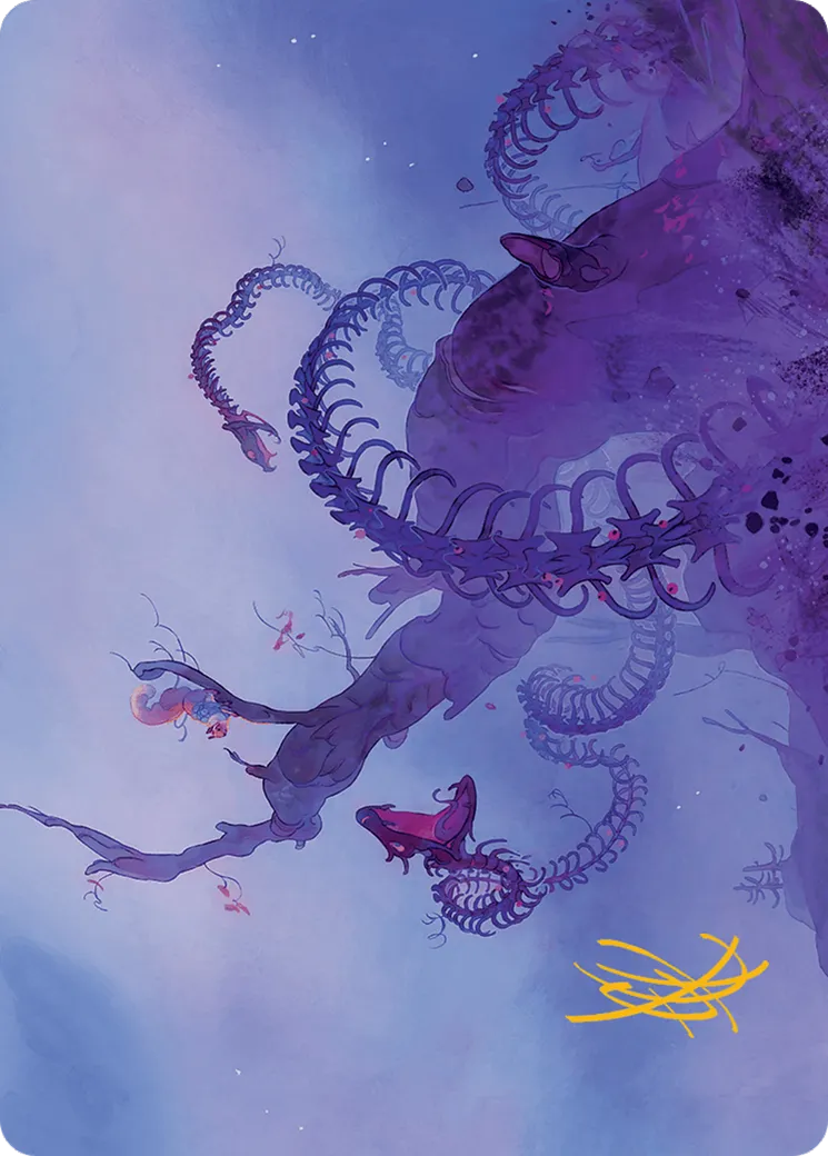 Coiling Rebirth — Bloomburrow Art Series — Magic: The Gathering