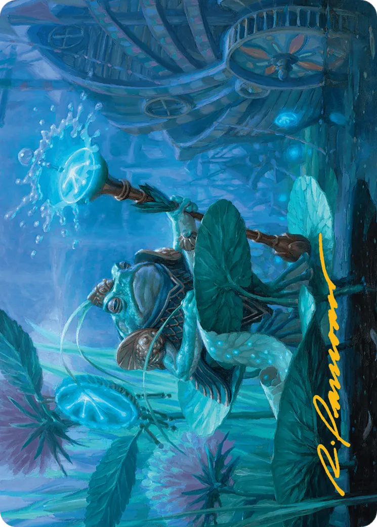 Dour Port-Mage — Bloomburrow Art Series — Magic: The Gathering