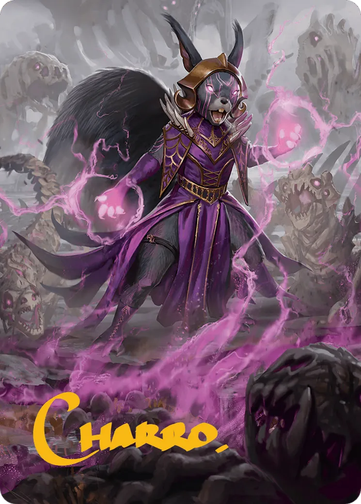 Liliana of the Dark Realms — Bloomburrow Art Series — Magic: The Gathering