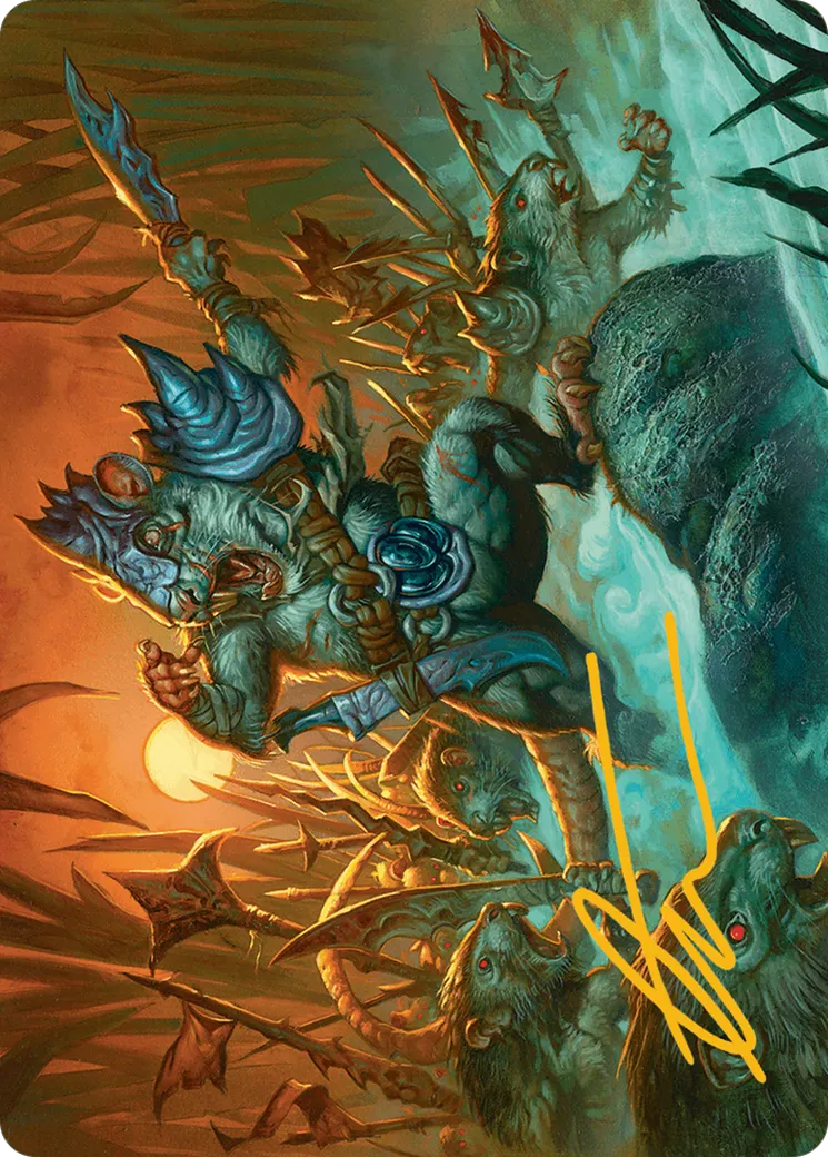 Persistent Marshstalker — Bloomburrow Art Series — Magic: The Gathering
