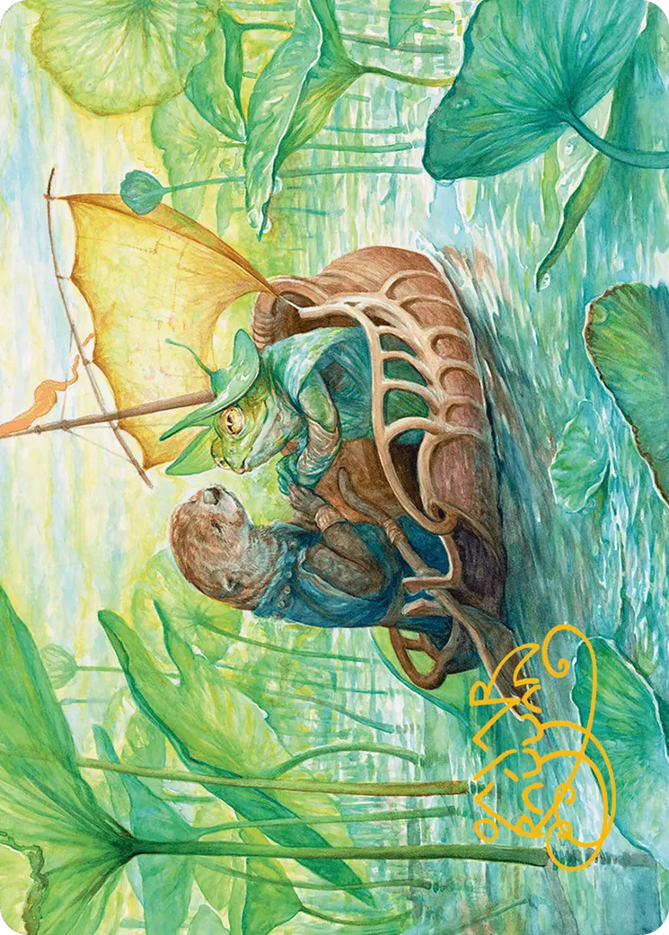Run Away Together — Bloomburrow Art Series — Magic: The Gathering