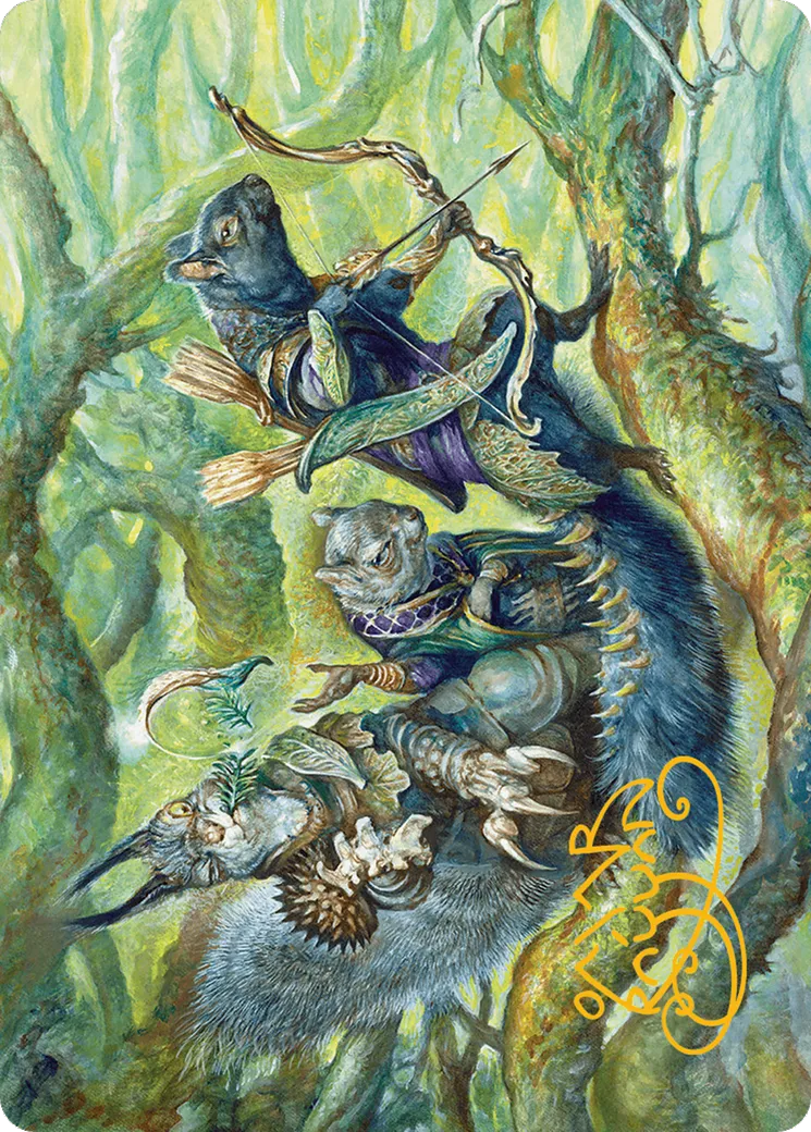 The Odd Acorn Gang — Bloomburrow Art Series — Magic: The Gathering