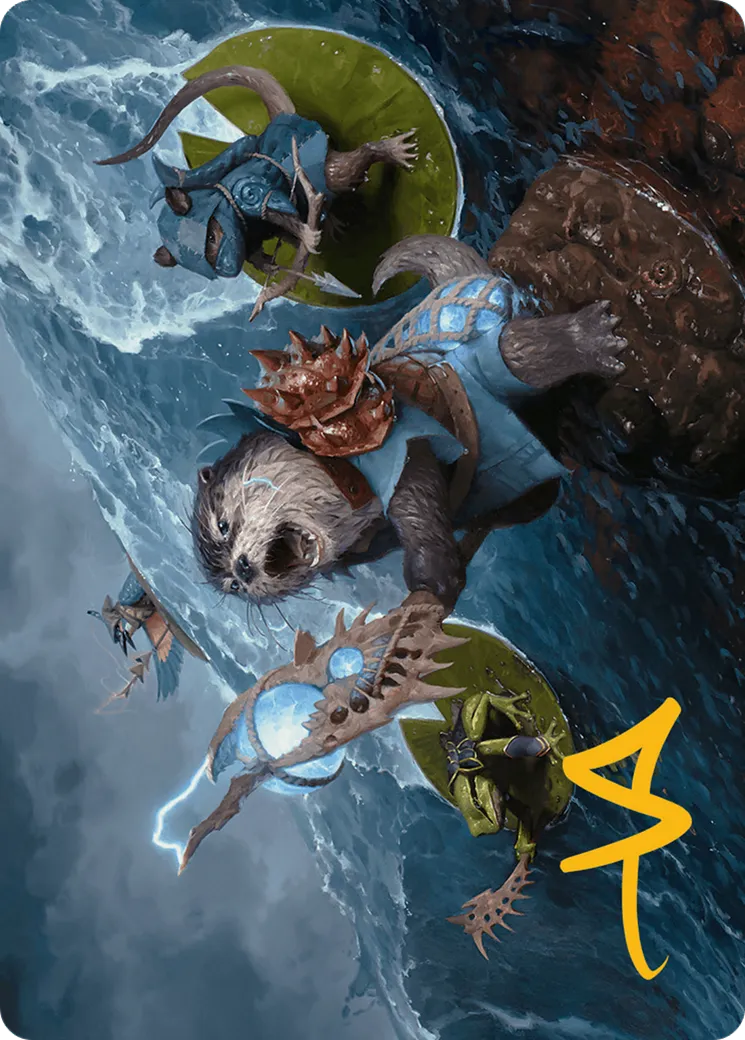 Valley Floodcaller — Bloomburrow Art Series — Magic: The Gathering