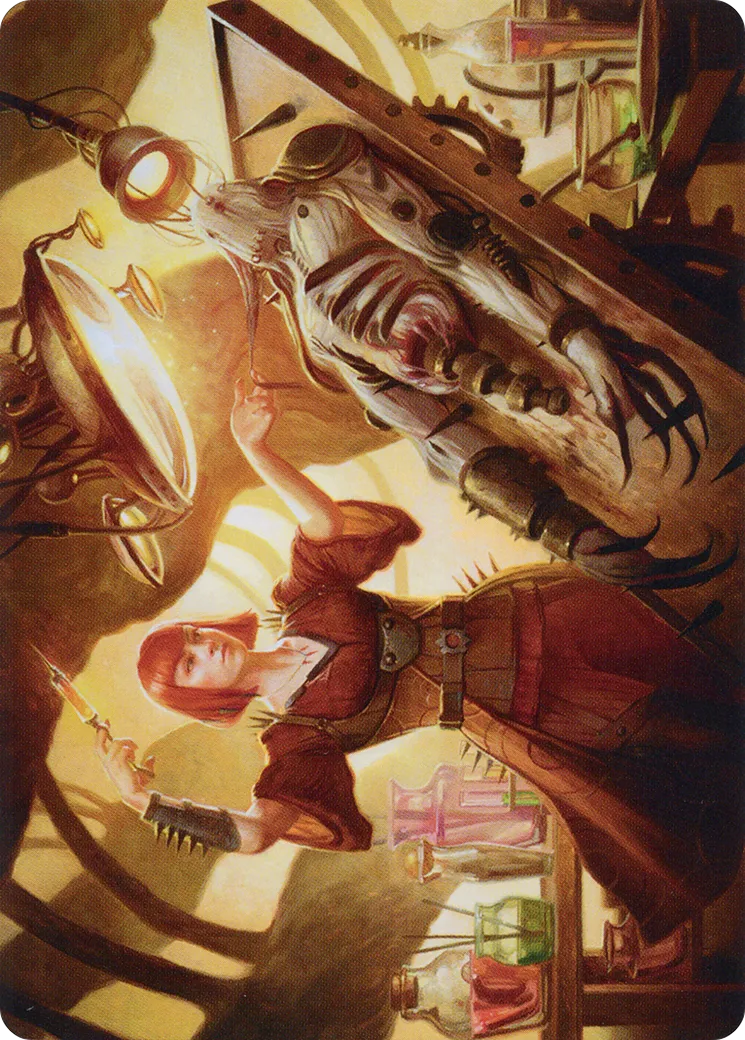 Ashnod, Flesh Mechanist — The Brothers' War Art Series — Magic: The Gathering