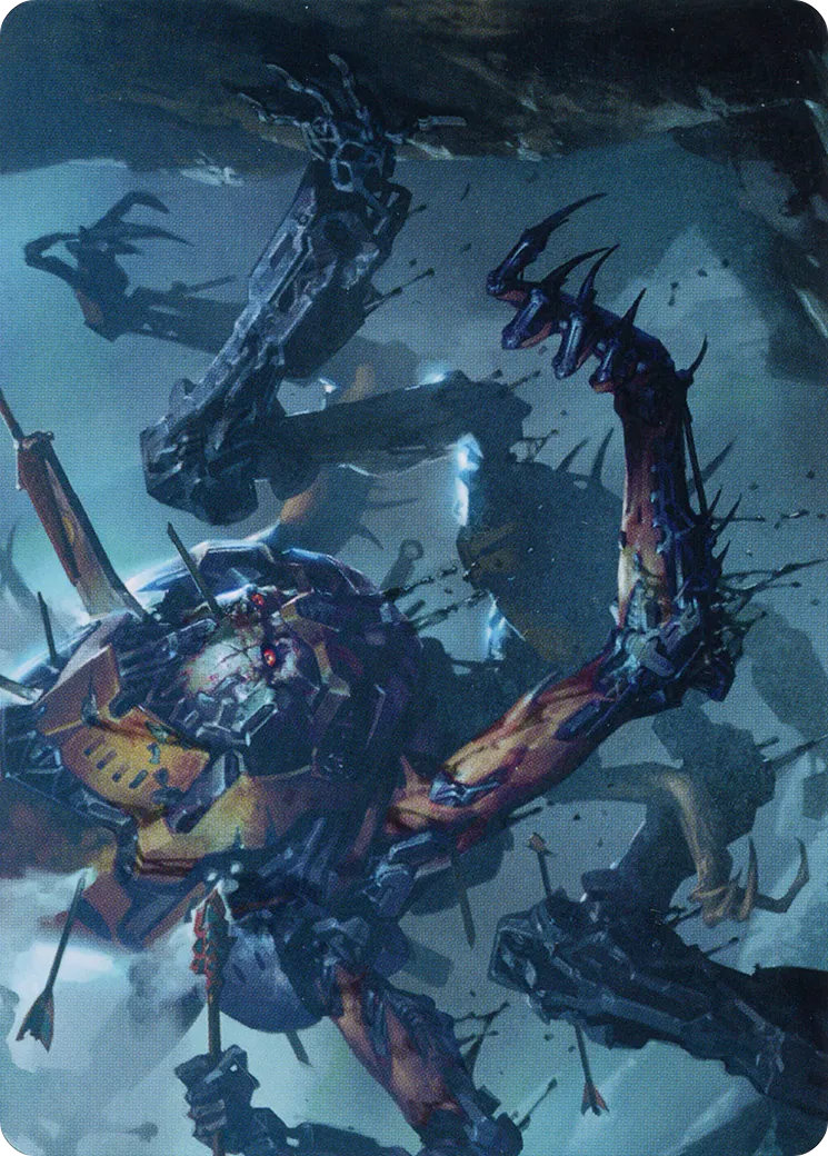 Scrapwork Rager — The Brothers' War Art Series — Magic: The Gathering