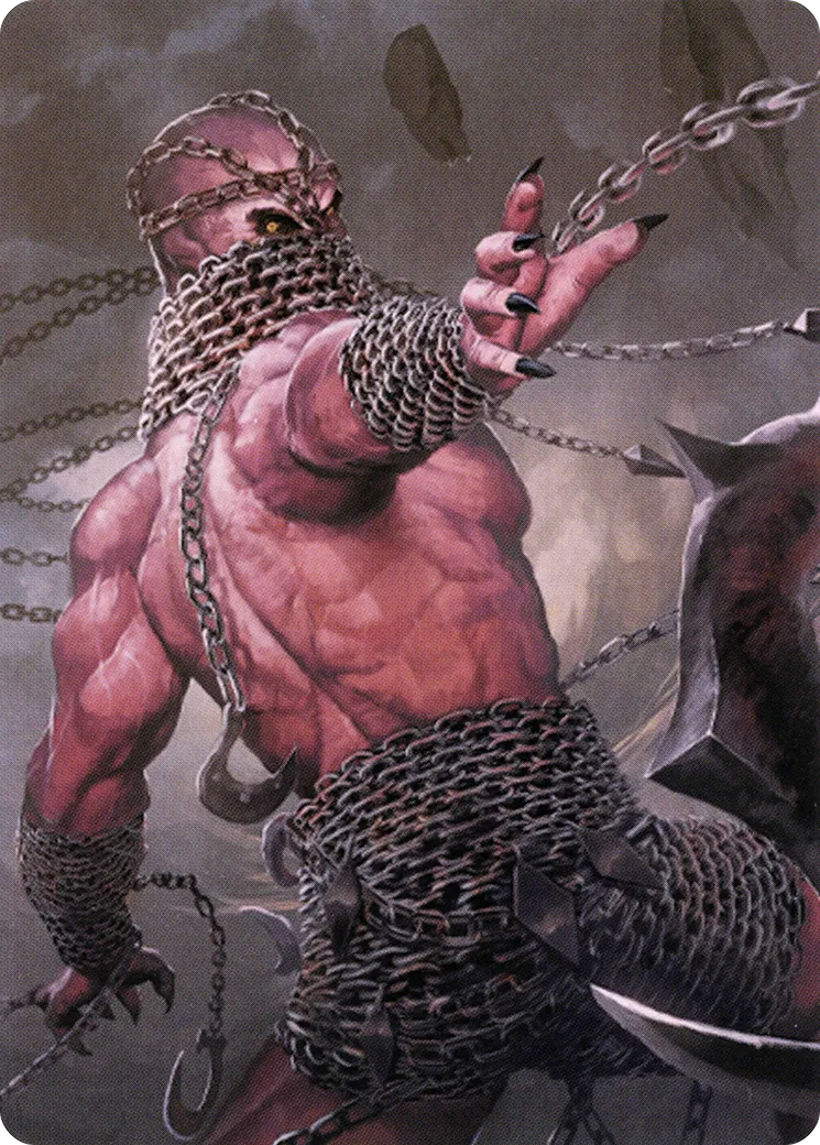 Chain Devil — Battle for Baldur's Gate Art Series — Magic: The Gathering