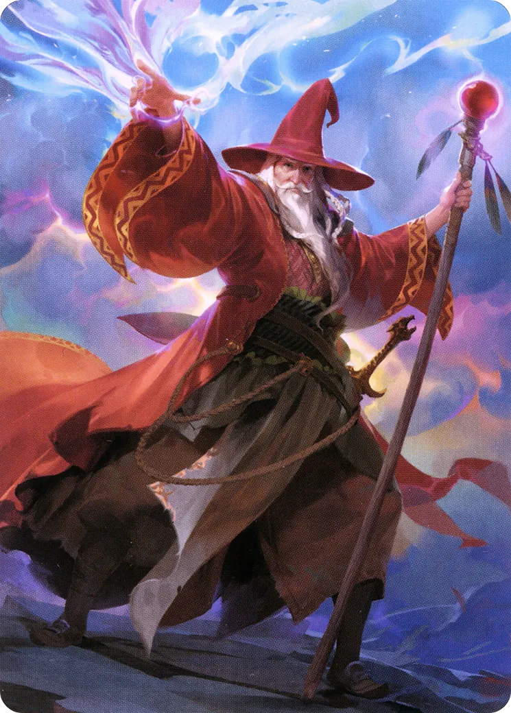 Elminster — Battle for Baldur's Gate Art Series — Magic: The Gathering