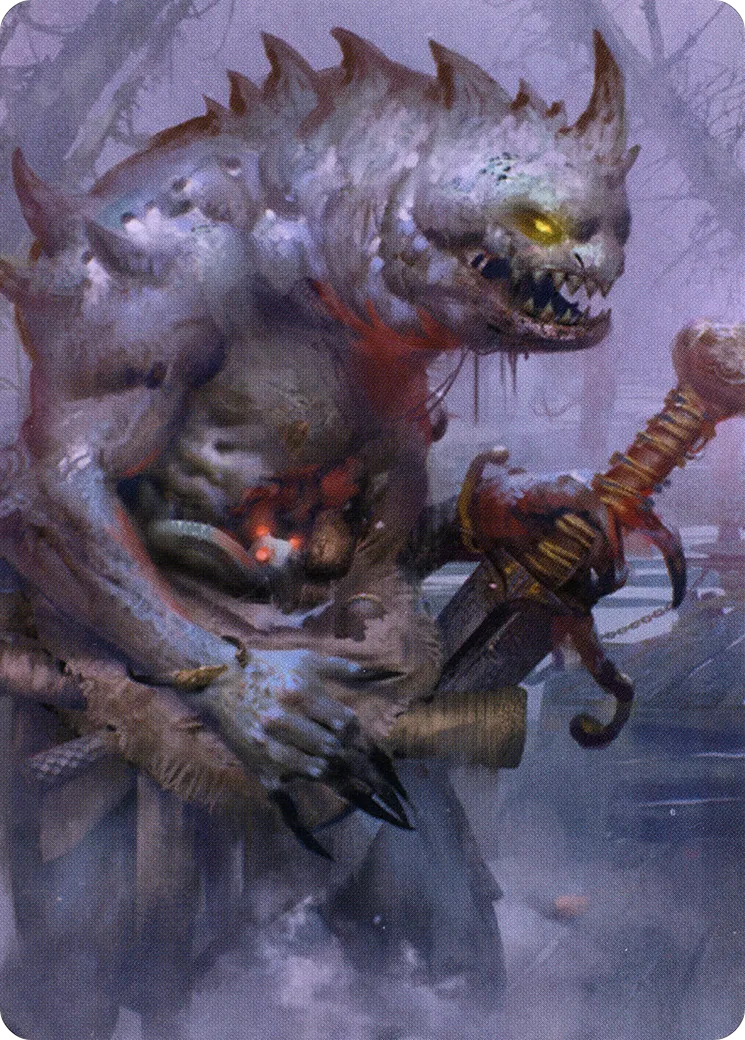 Gray Slaad — Battle for Baldur's Gate Art Series — Magic: The Gathering